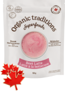 Organic Traditions Beet Latte With Probiotics (Organic) - 150g + BONUS