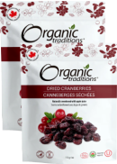 Dried Cranberries - 113 + 113g FREE - Organic Traditions