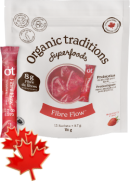 Organic Traditions Fibre Flow (Strawberry) - 12 Sticks + BONUS
