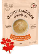 Organic Traditions Pumpkin Spice Latte - 150g + BONUS