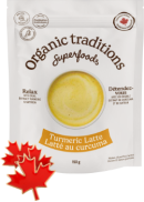 Organic Traditions Turmeric Latte With Probiotics And Saffron - 150g + BONUS