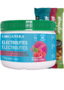 Organika Electrolytes (Wild Raspberry) - 210g + BONUS