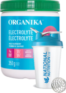 Organika Electrolytes (Wild Raspberry) - 350g + BONUS
