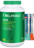 Organika Maca 750mg - 180 V-Caps + BONUS