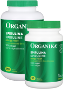 Organika Spirulina 1,000mg - 180 + 90 Tabs FREE