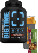 Precision Big Time Gainer (Chocolate) - 2.72kg + BONUS