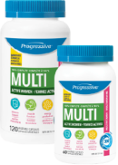 Progressive Nutritionals Progressive Active Women's Multi - 120 + 60 V-Caps FREE