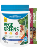 Progressive Nutritionals Vegegreens (Blueberry) - 530g + BONUS