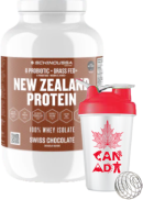 Schinoussa Probiotic New Zealand Protein Whey Isolate (Swiss Chocolate) - 910g + BONUS