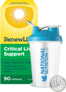 Critical Liver Support - 90 V-Caps + BONUS - Renew Life