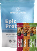 Sprout Living Epic Protein (Original, Organic) - 454g + BONUS
