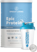 Sprout Living Epic Protein (Original, Organic) - 907g + BONUS