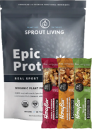 Sprout Living Epic Protein (Real Sport, Organic) - 454g + BONUS