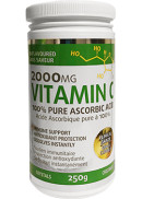 Naturopathic Labs Vitamin C 100% Pure (Ascorbic Acid) - 250g Crystals