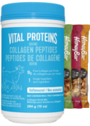 Vital Proteins Collagen Peptides (Bovine Unflavoured) - 284g + BONUS