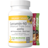 Clean Curcumin-95 (Enhanced Triple Extract) 450mg - 60 V-Caps + BONUS