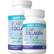 Advanced Collagen 1,000mg (Marine) - 240 Tabs + BONUS