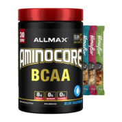 Aminocore BCAA (Blue Raspberry) - 345g + BONUS
