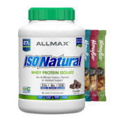 Isonatural Whey Protein Isolate (Chocolate) - 5lbs + BONUS