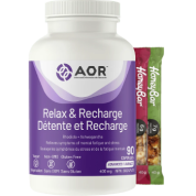 Relax & Recharge (Rhodiola + Ashwagandha) 400mg - 90 V-Caps + BONUS