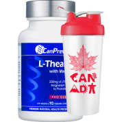 L-Theanine with Magnesium - 90 V-Caps + BONUS