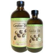 Organic Castor Oil 100% Pure (Cold Pressed & Hexane Free) - 500 + 250ml FREE