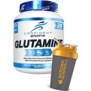 Glutamine - 1,100g + BONUS