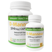 D-Mannose 500mg - 120 V-Caps + BONUS