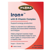 Iron+ With B-Vitamin Complex - 60 V-Caps