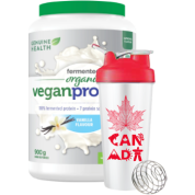 Fermented Organic Vegan Proteins+ (Vanilla) - 900g + BONUS
