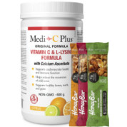 Medi-C Plus With Calcium Ascorbate (Citrus) - 600g + BONUS