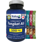 Longjack Tongkat Ali 500mg - 120 V-Caps + BONUS