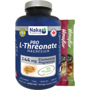 Platinum Pro L-Threonate Magnesium 144mg - 120 V-Caps + BONUS