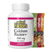 Calcium Factor 350mg - 90 Tabs + BONUS