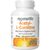Regenerlife Acetyl-L-Carnitine 500mg - 120 V-Caps