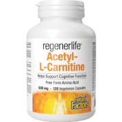 Regenerlife Acetyl-L-Carnitine 500mg - 120 V-Caps