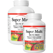 Super Multi Iron Free - 180 + 90 Tabs FREE