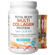 Total Body Multi Collagen Protein (Unflavoured) - 267g + BONUS