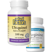 Ubiquinol QH Active CoQ10 100mg - 120 Softgels + BONUS