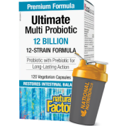 Ultimate Multi Probiotic - 120 V-Caps + BONUS