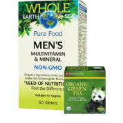 Whole Earth & Sea Men's Multivitamin And Mineral - 60 Tabs + BONUS