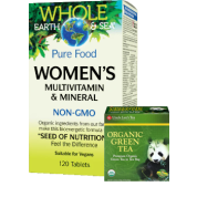 Whole Earth & Sea Women's Multivitamin And Mineral - 120 Tabs + BONUS