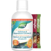 Calcium & Magnesium Citrate 2:1 With Vitamin K2 And Collagen (Orange) - 500ml + BONUS