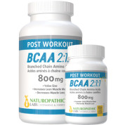 BCAA 800mg - 240 + 60 V-Caps FREE