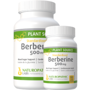 Berberine 500mg - 120 + 60 V-Caps FREE