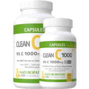 Clean C 1000 (Vitamin C 1,000mg) - 300 + 90 V-Caps 