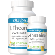 L-Theanine 250mg - 120 + 60 V-Caps FREE