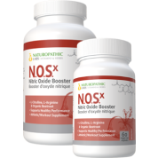 NOSx Nitric Oxide Booster 633mg - 240 + 60 V-Caps FREE