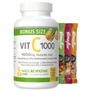 Vitamin C 1,000mg Timed Release - 180 Tabs + BONUS