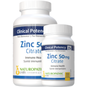 Zinc Citrate 50mg - 240 + 60 Tabs FREE